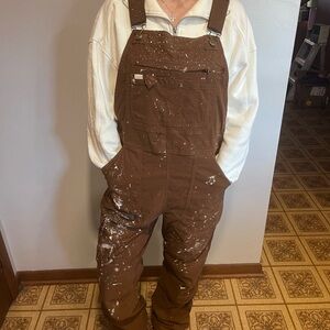 Duluth Trading Co Brown Women's Jeans Overalls